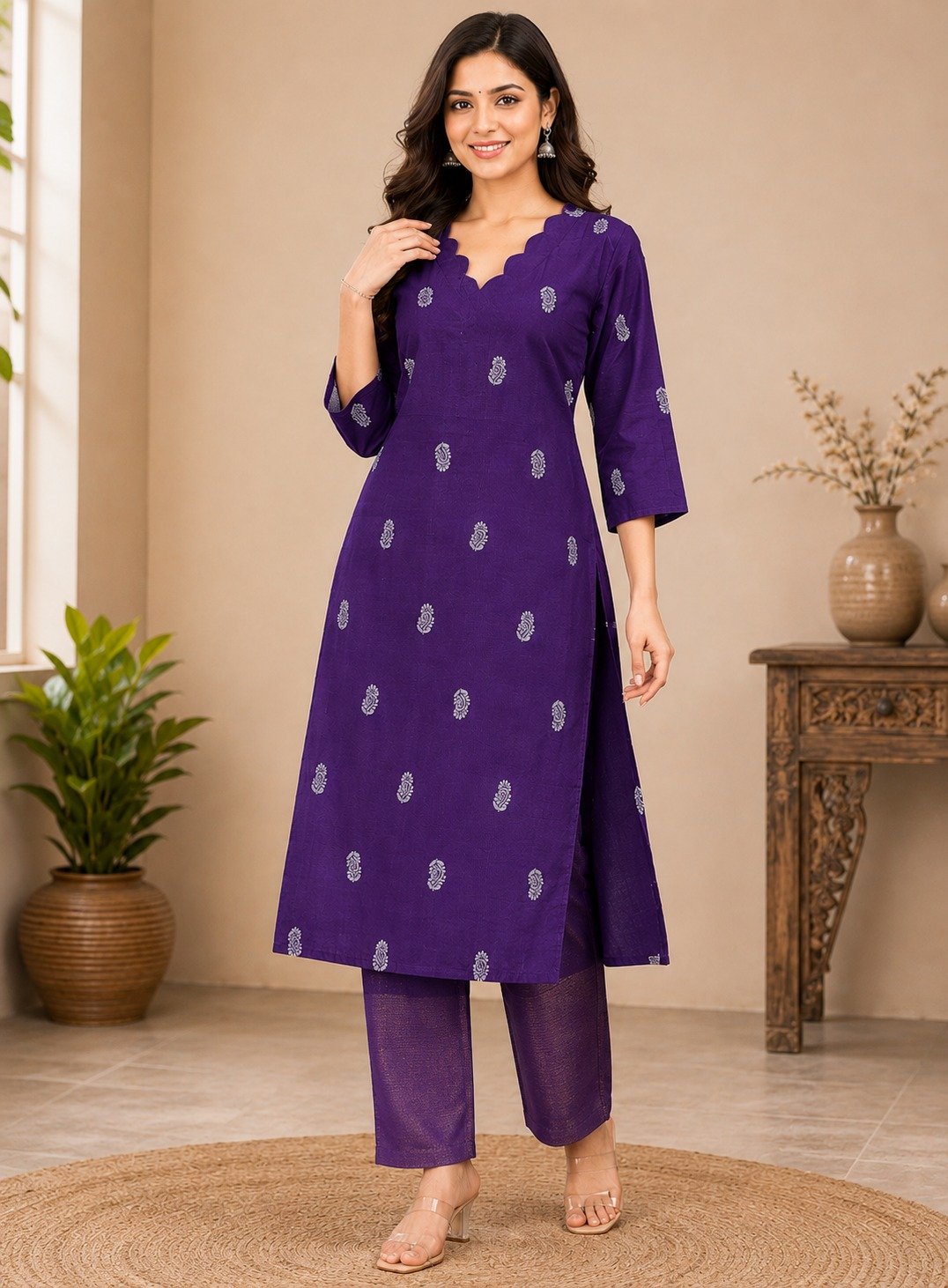 SIDE OPEN KURTIS