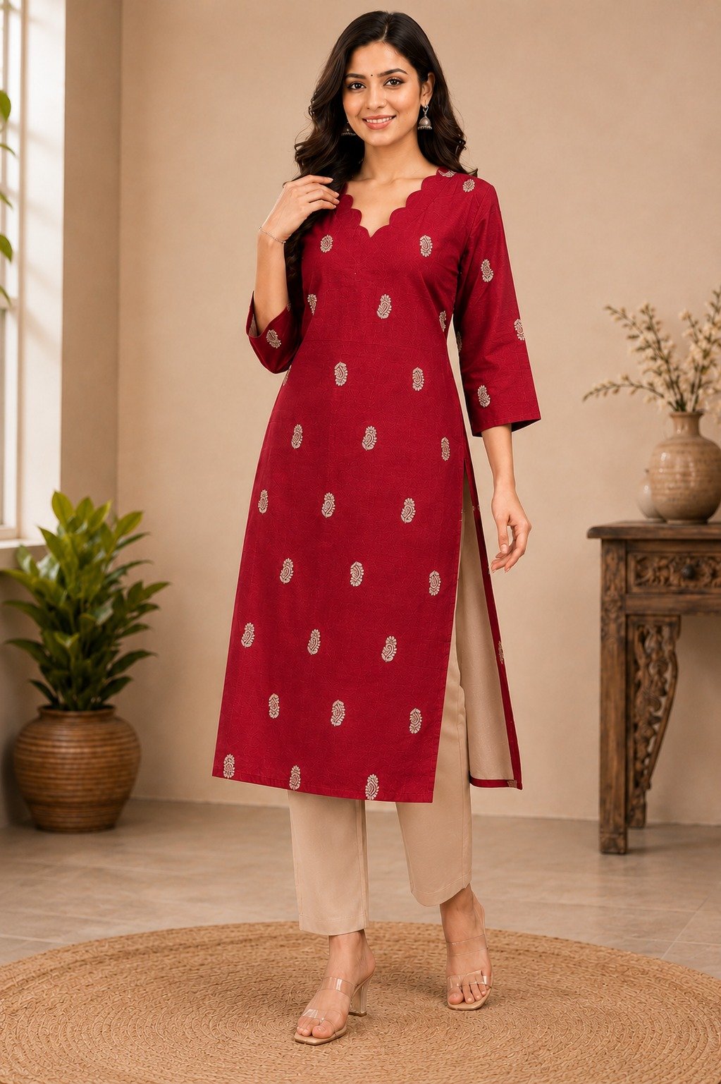 SIDE OPEN KURTIS