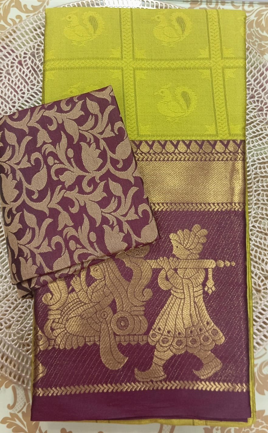 EMBOSS KORVAI SAREES