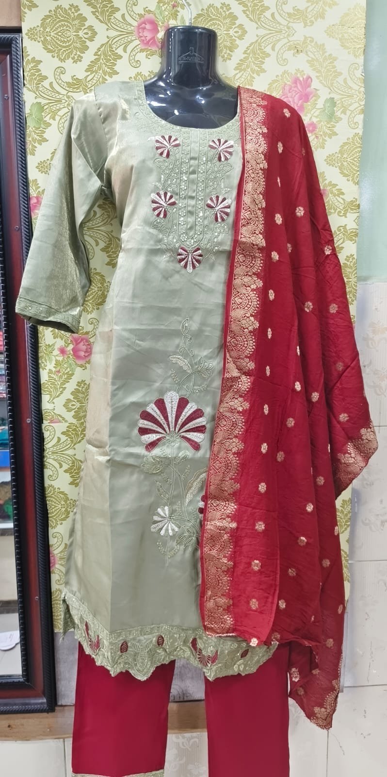 3 PCS SET GRAND KURTIS