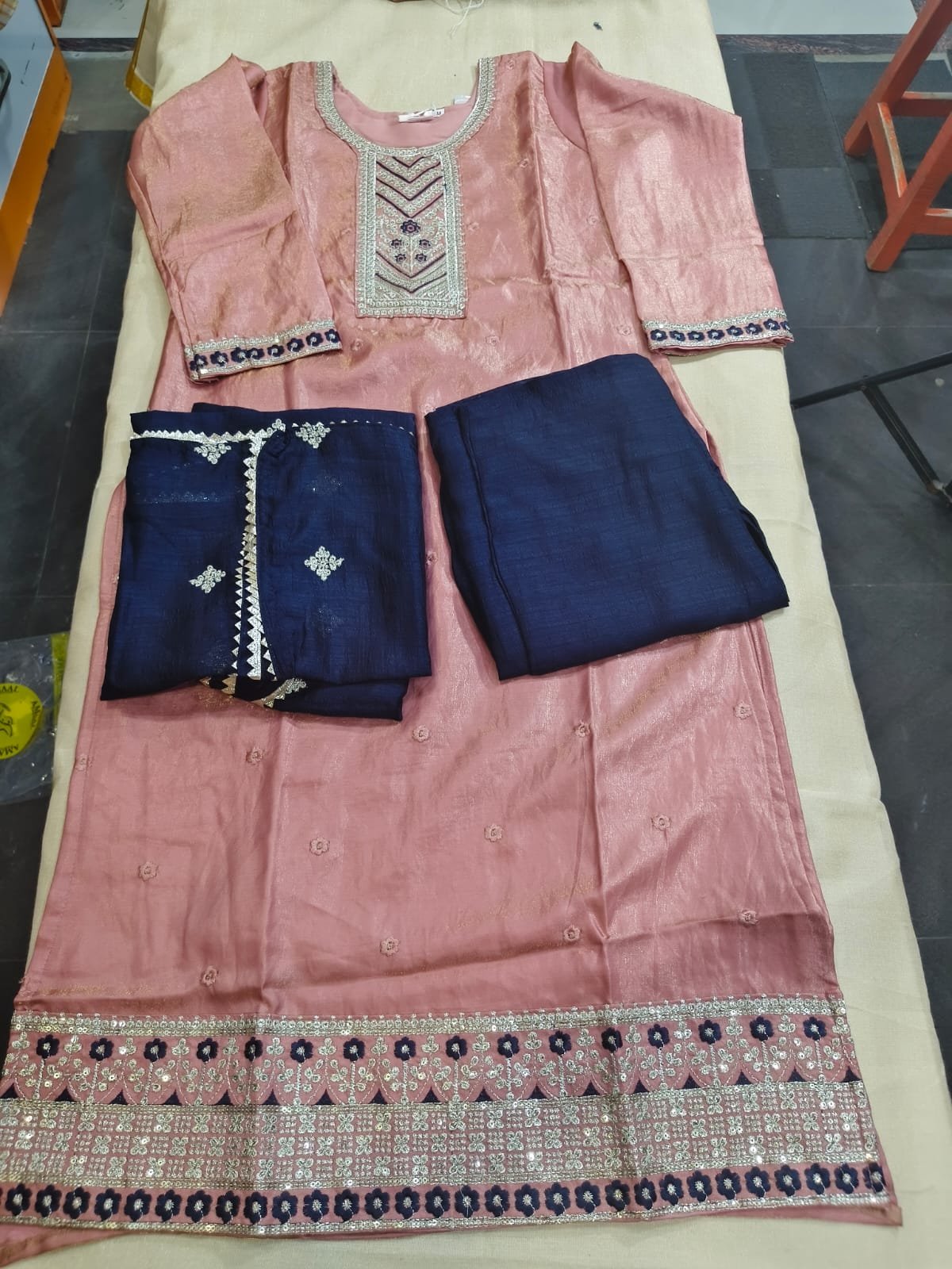 3 PCS SET GRAND KURTIS