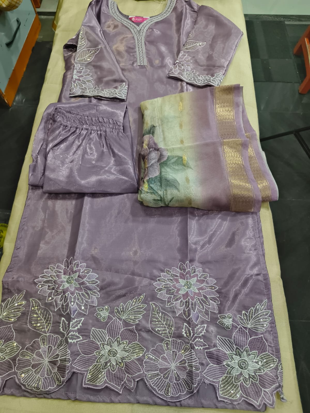 3 PCS SET GRAND KURTIS