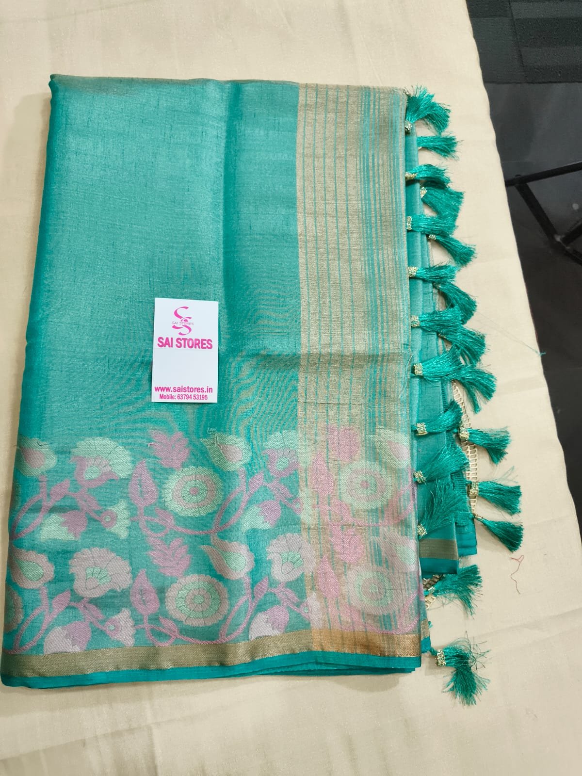 TISSUE COTTON SAREES