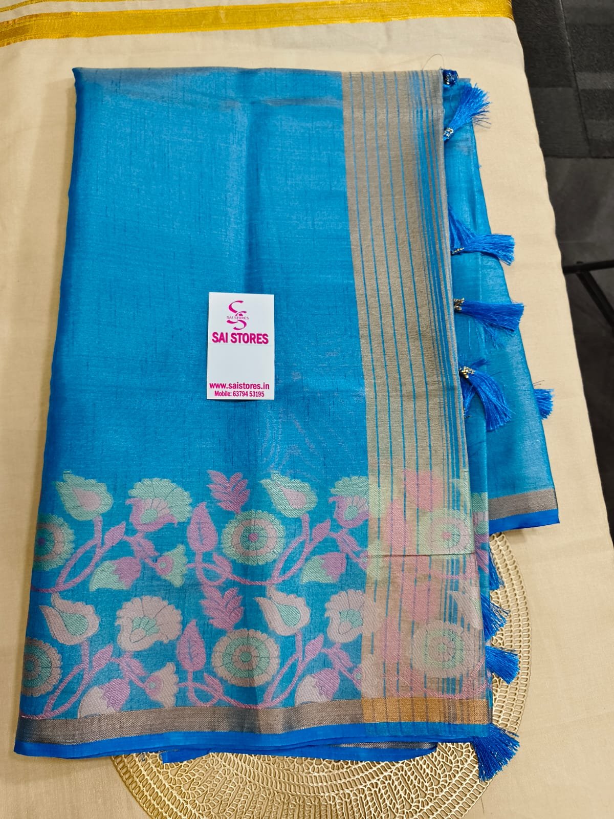 TISSUE COTTON SAREES