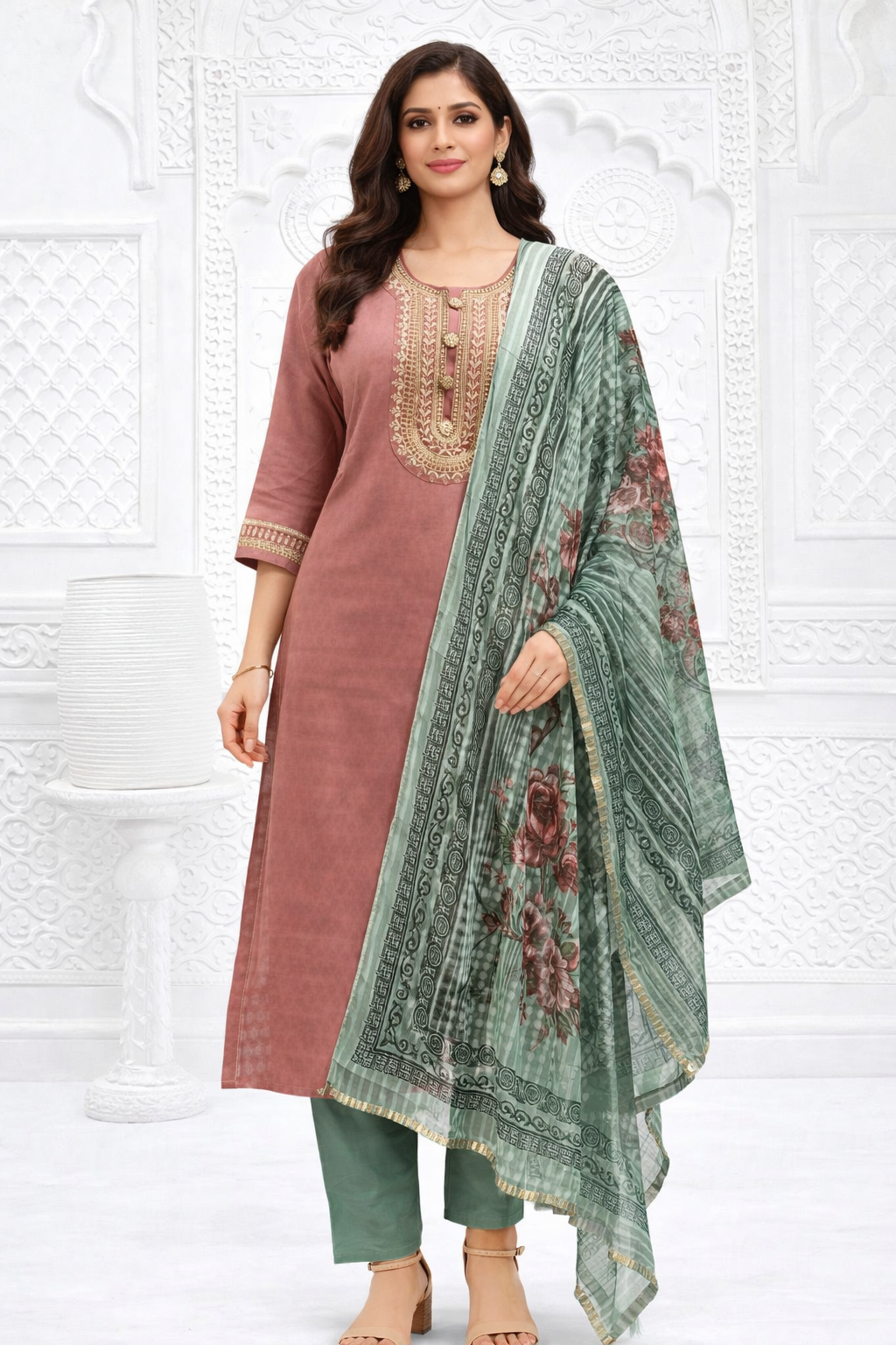 3 PCS SET GRAND KURTIS