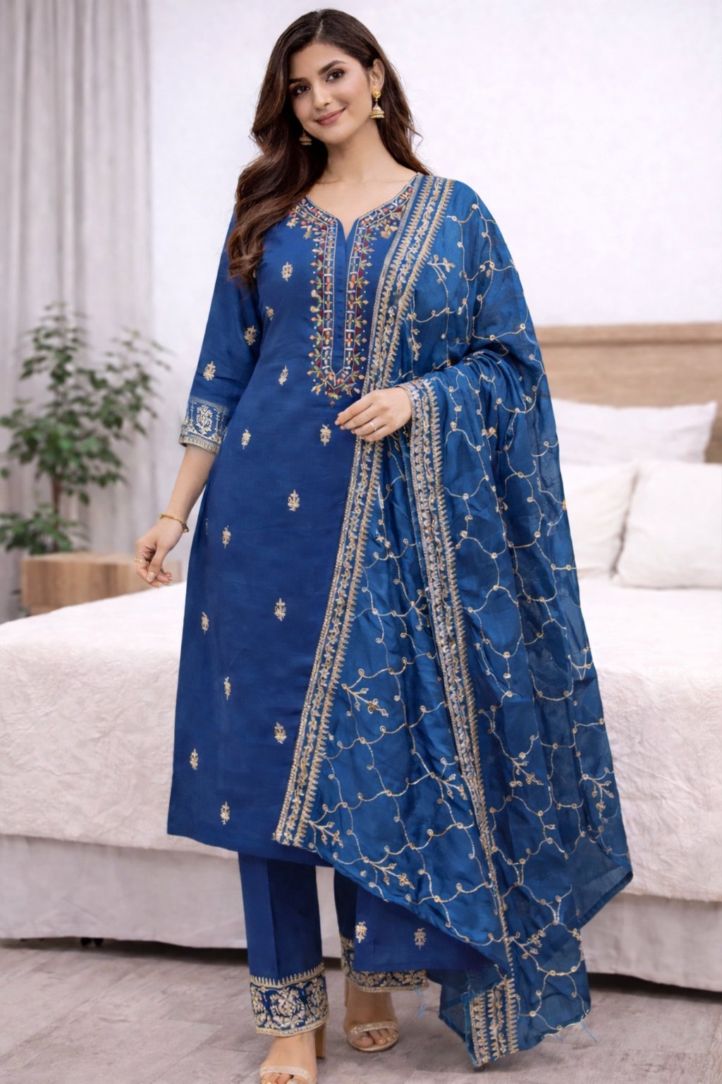 3 PCS SET GRAND KURTIS