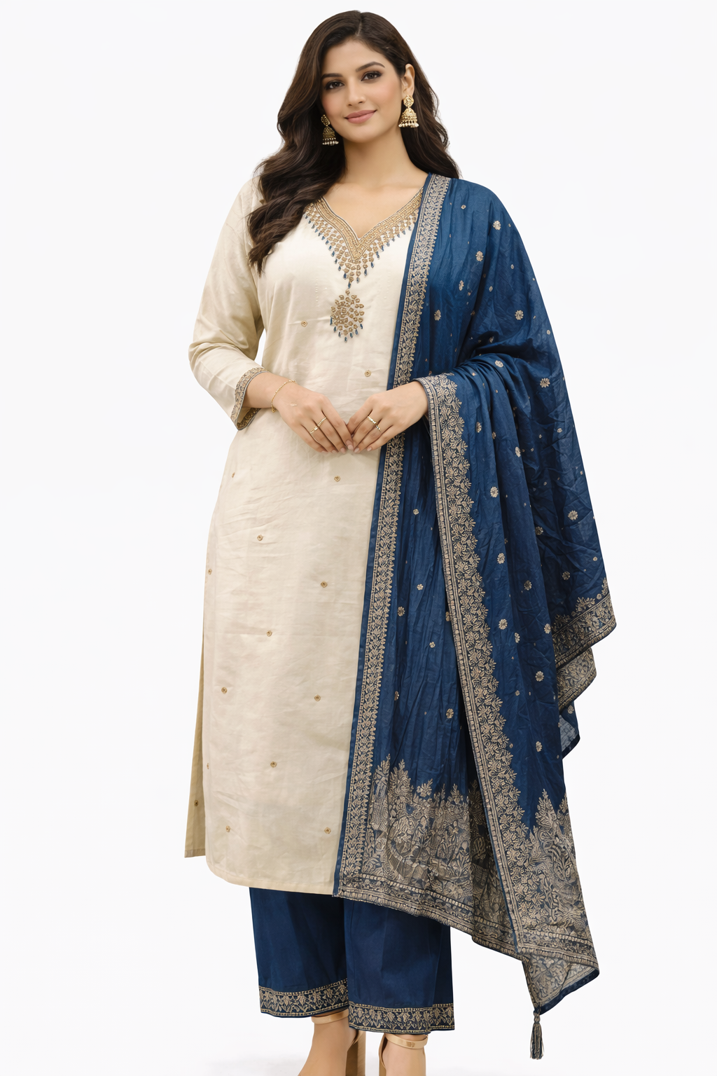 3 PCS SET GRAND KURTIS