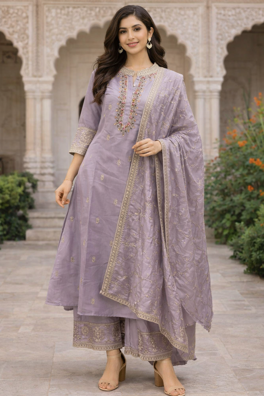 3 PCS SET GRAND KURTIS