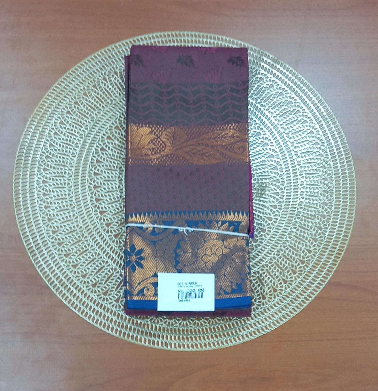 EMPOSS DESIGN SAREES