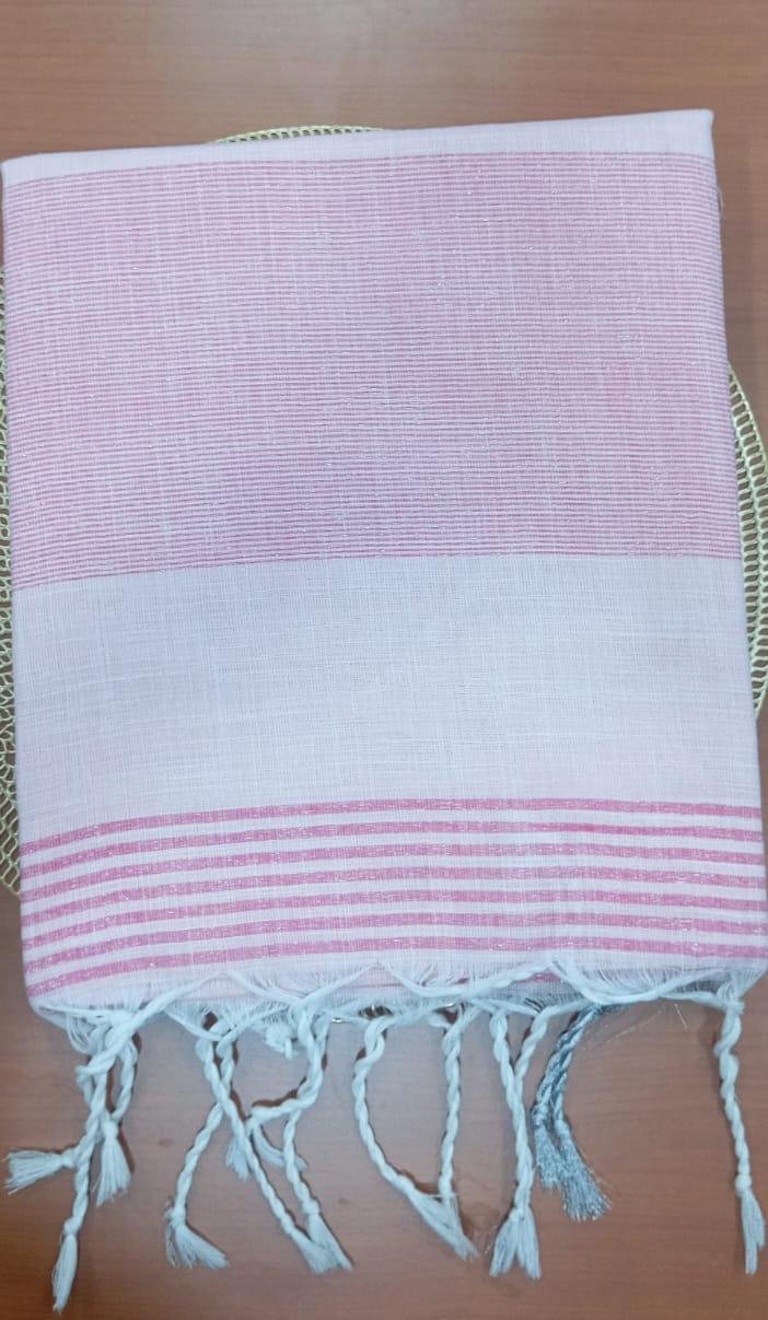 TISSUE PLAIN SAREES