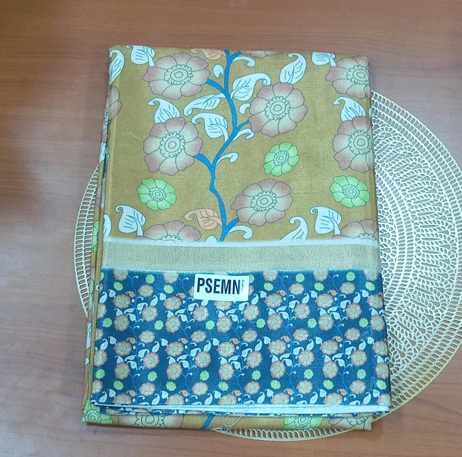 Kalamkari Silk Digital Print Sarees