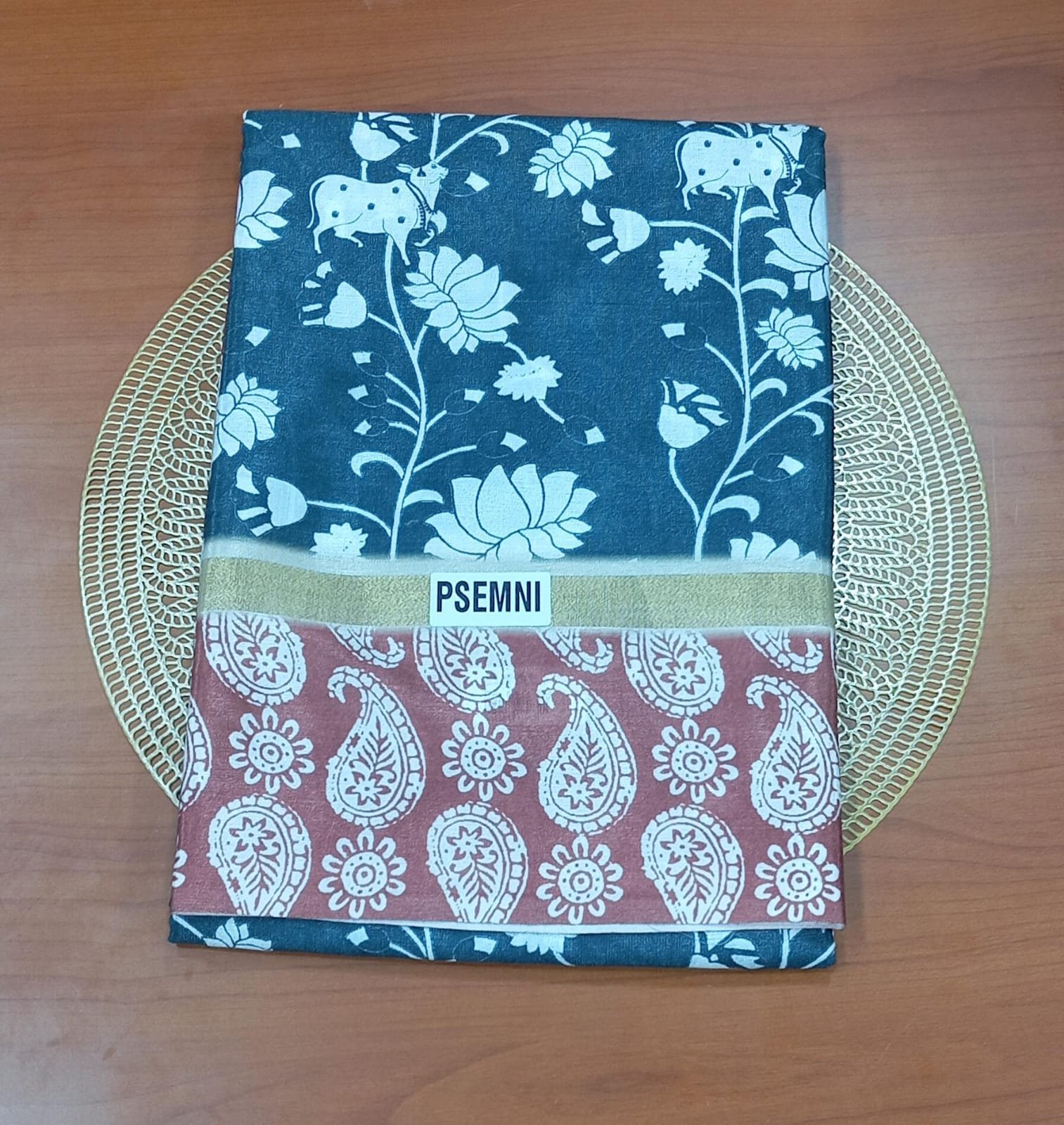 Kalamkari Silk Digital Print Sarees