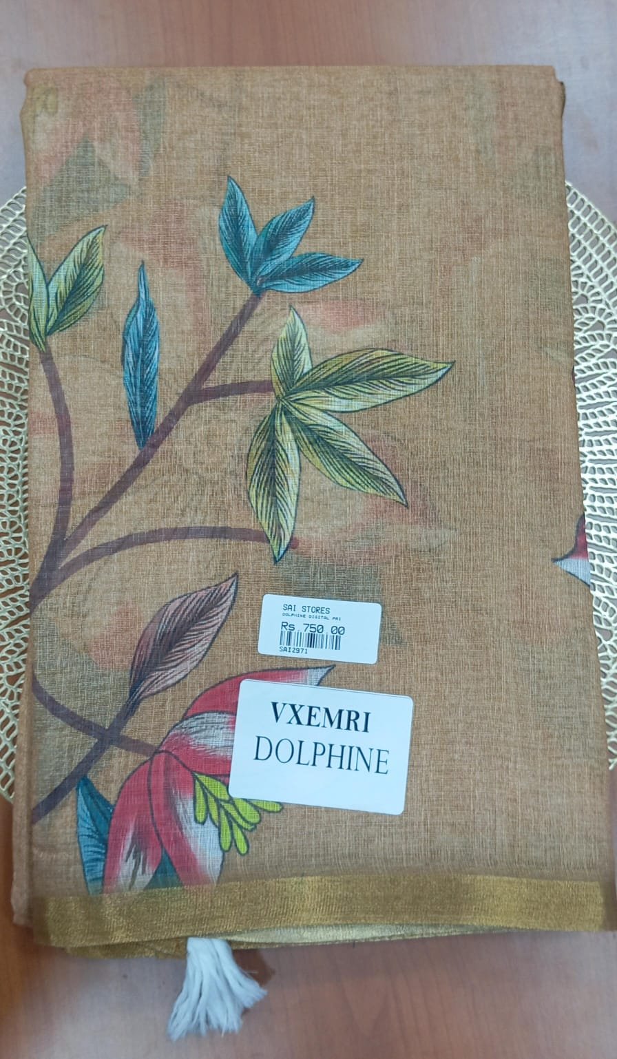 DOLPHINE DIGITAL PRINT SAREES